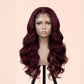 Burgundy Body Wave 13x6 Lace Front Wig
