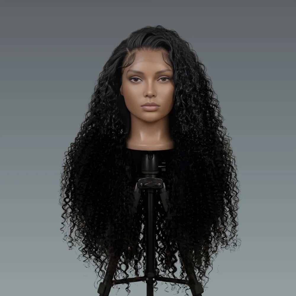 Curly Water Wave Lace Wig