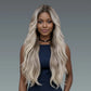 Gold Gradient Wavy Lace Wig