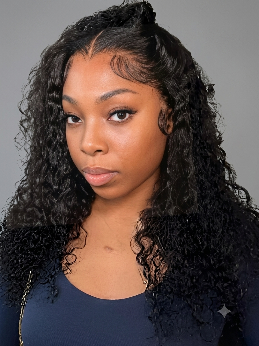 Curly Short Bob Lace Wig