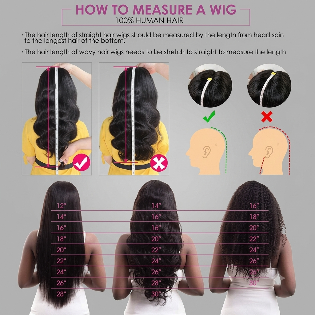 4x4 Natural Water Wave Lace Wig