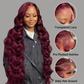 99J Burgundy Body Wave Lace Front Wig