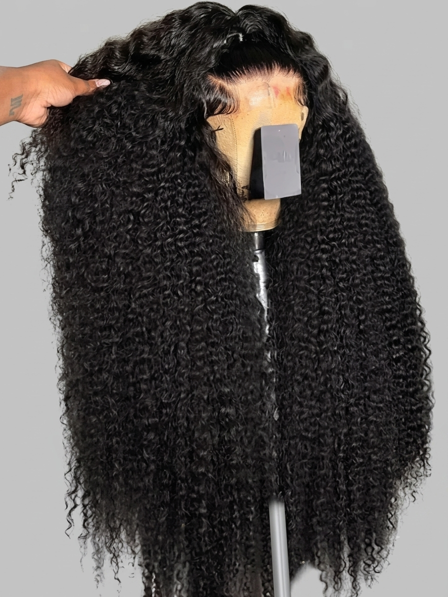 30–40 Inch Curly HD Lace Wig