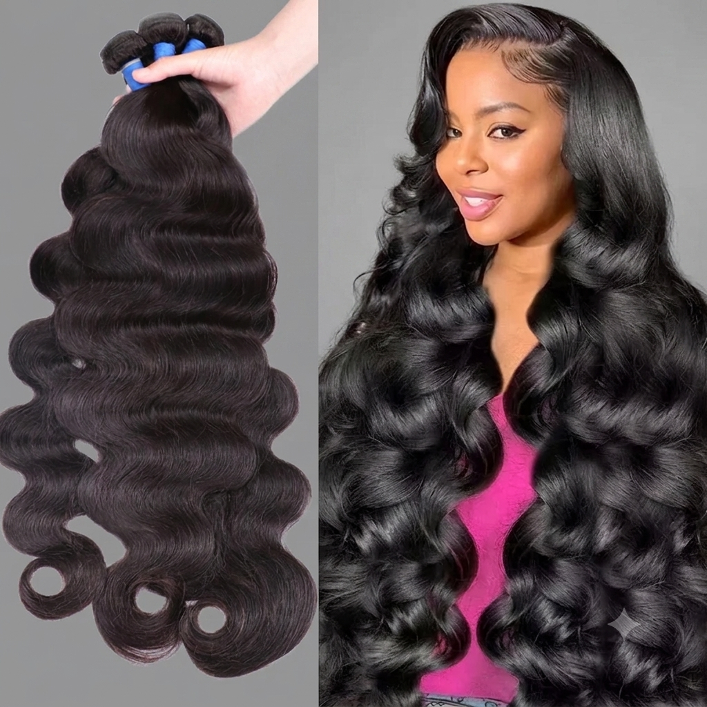 Brazilian Body Wave Human Hair Bundles