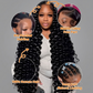 40 Inch Loose Deep Wave HD Lace Front Wig