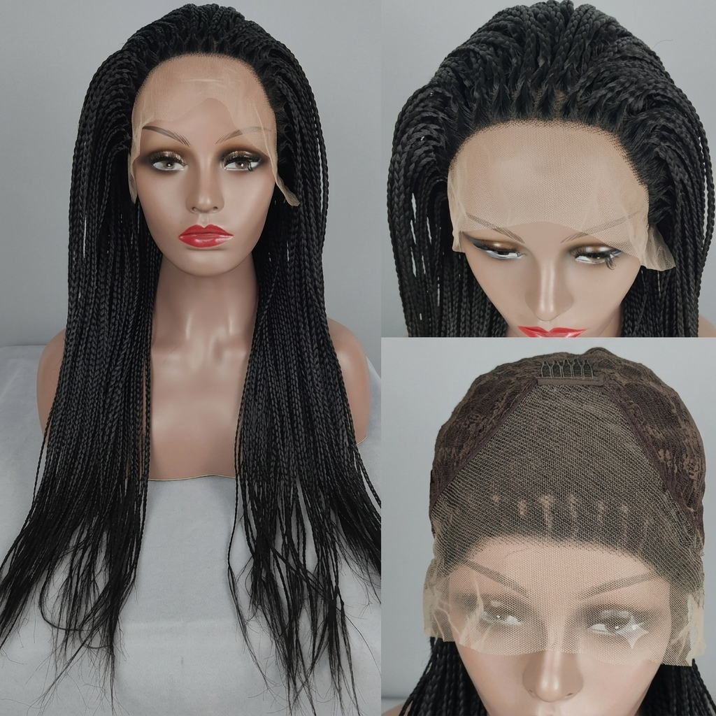 13x6 Braided Front Lace Wig
