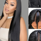 V-Part Straight Human Hair Wig