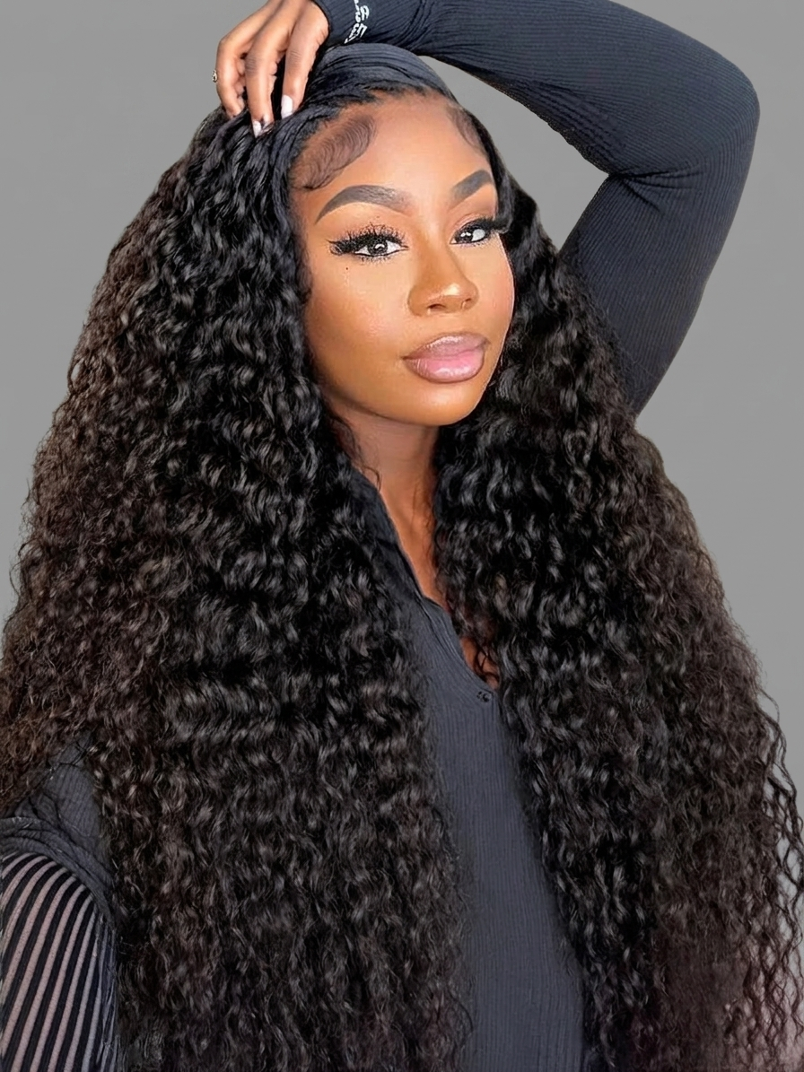 42" Deep Wave Lace Wig