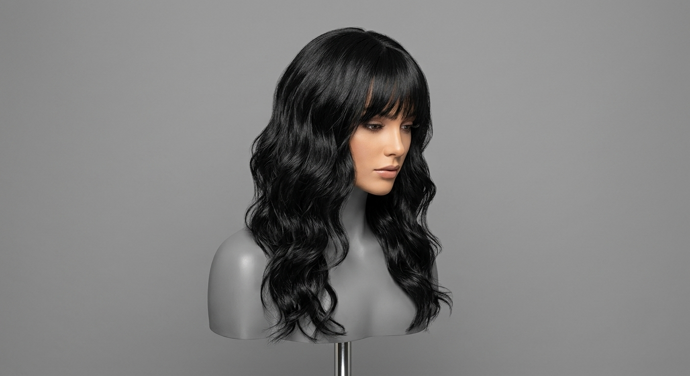 Machine-Made Natural Body Wave Wig