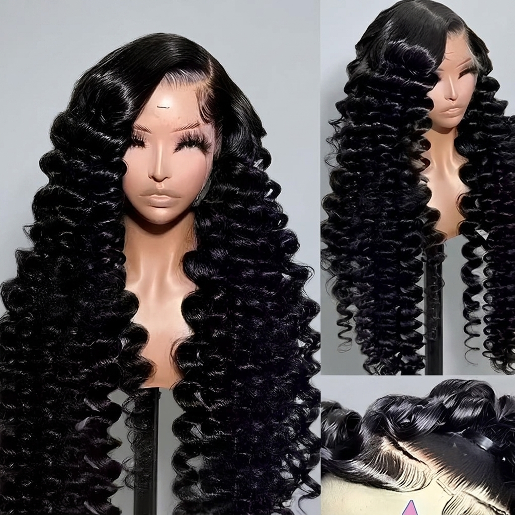 40 Inch Loose Deep Wave HD Lace Front Wig