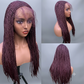 13x6 Braided Front Lace Wig