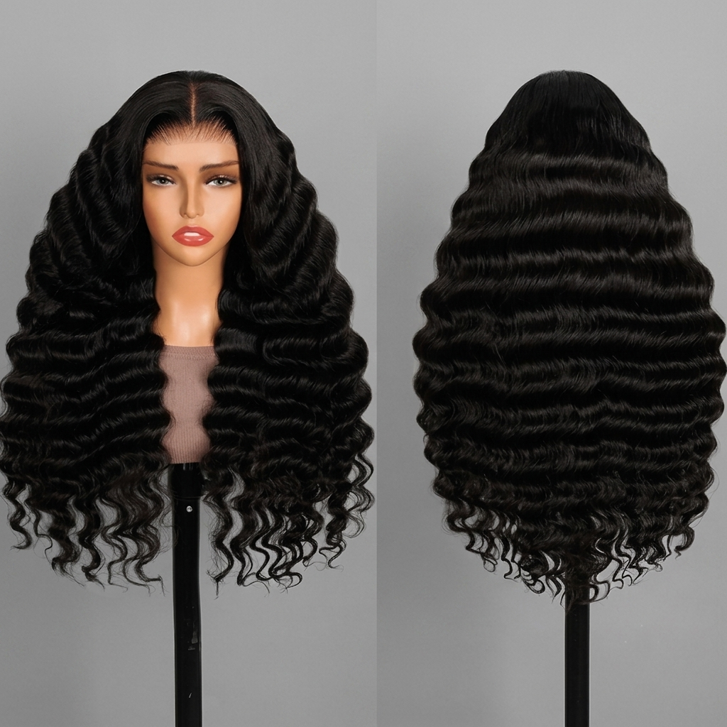 Loose Wave Curly Body Wave HD Lace Front Wig