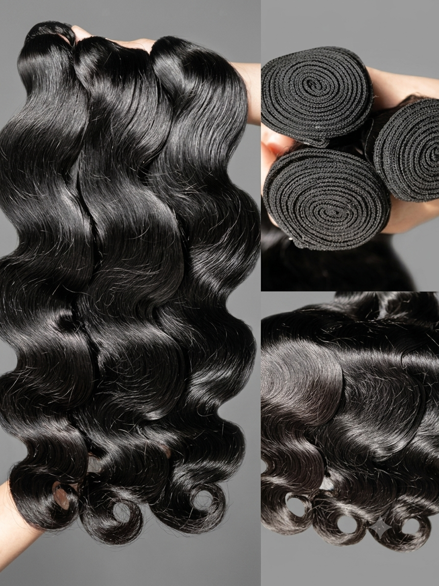Brazilian Body Wave Human Hair Bundles