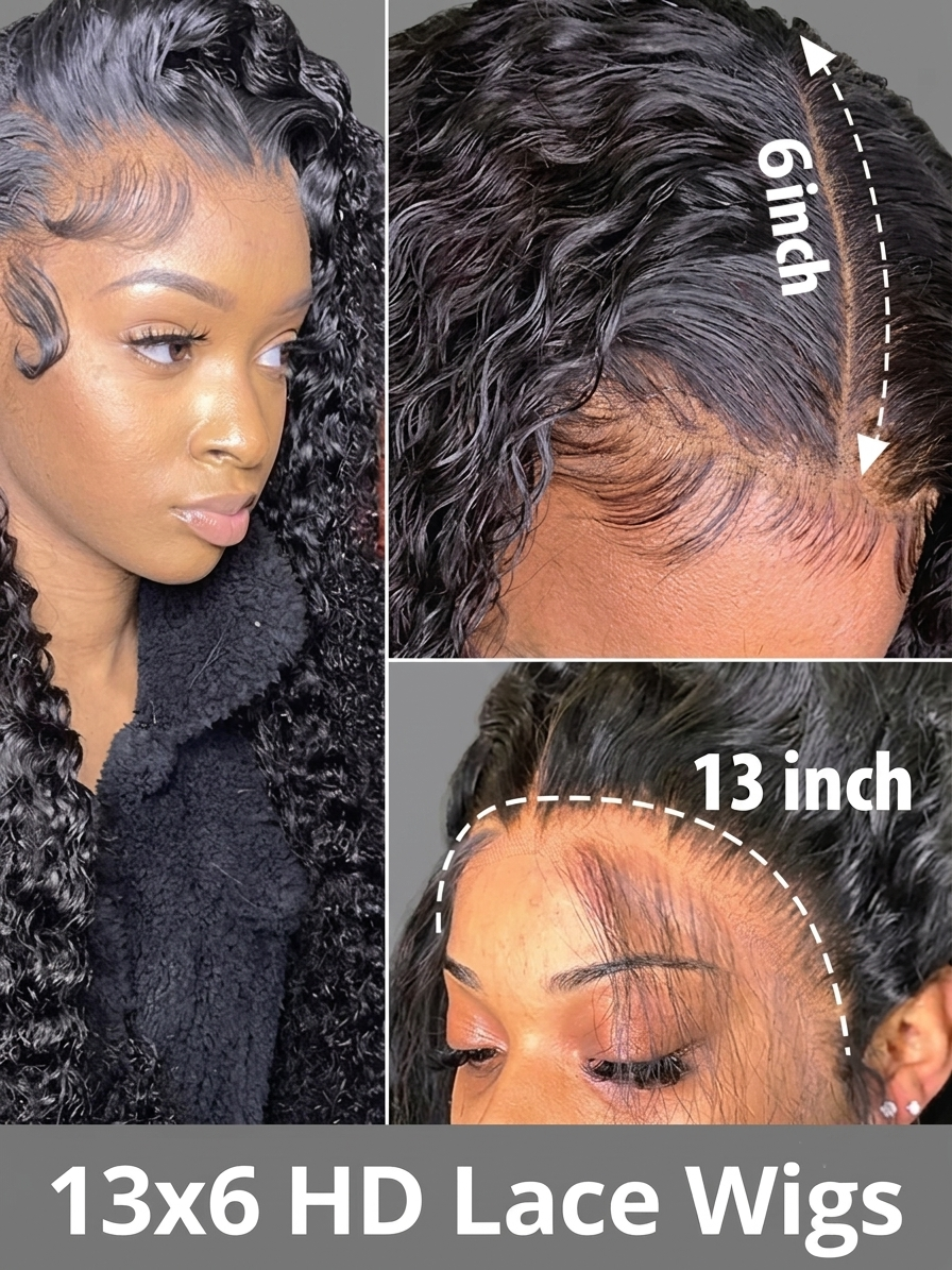 Deep Wave 13x6 HD Lace Frontal Wig