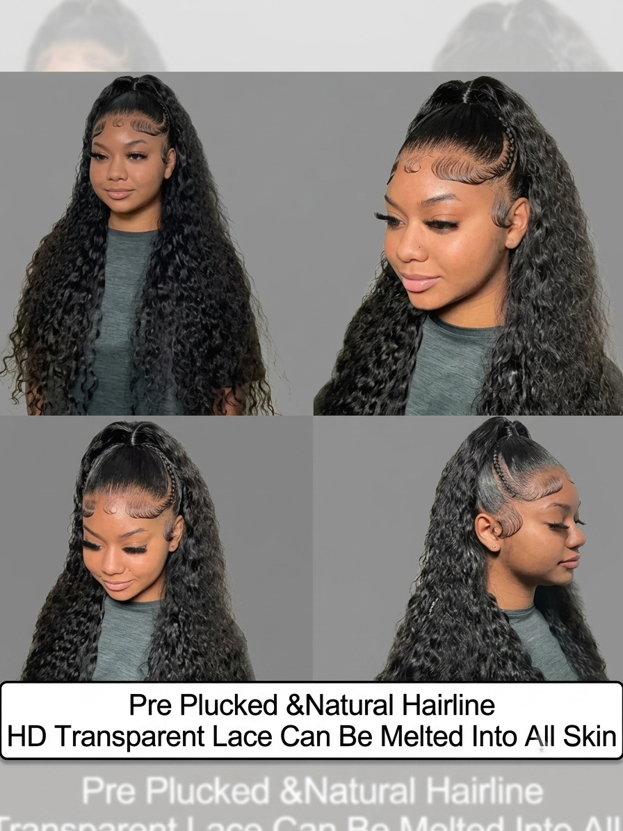 300% Density Curly Lace Wig