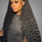 Transparent HD Deep Wave Wig