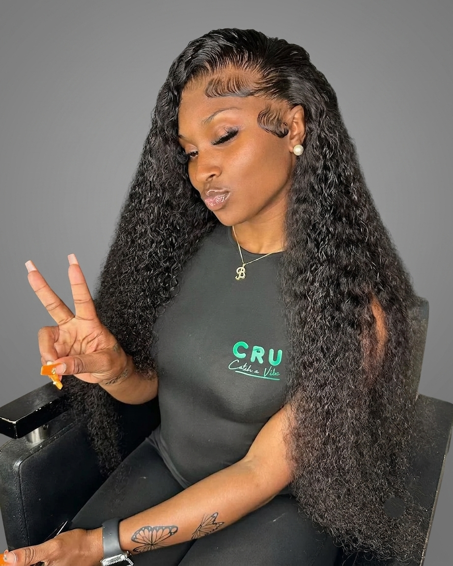 300% Density Curly Lace Wig