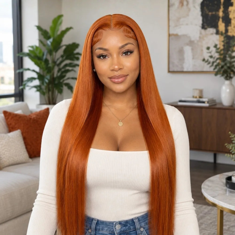 350 Ginger Orange, Bold Autumn Radiance