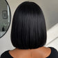 Glueless Straight Short Bob HD Lace Pre Plucked Human Wig