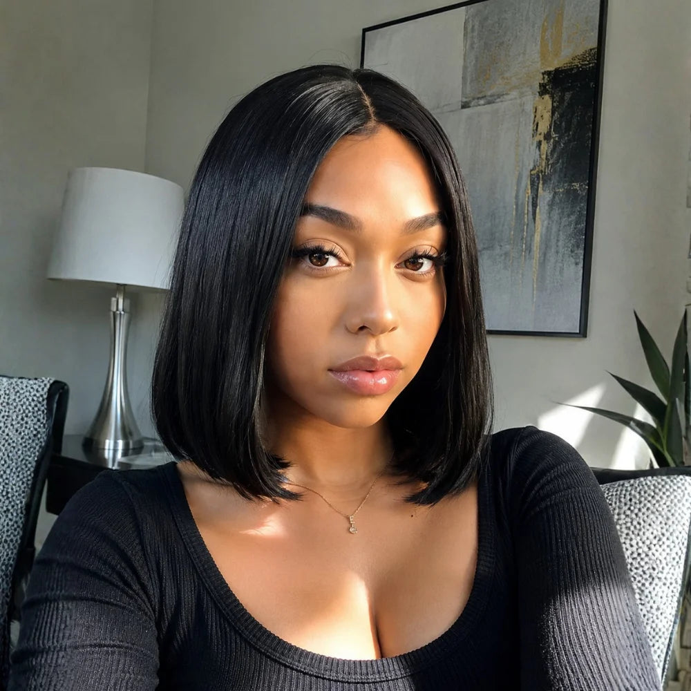 Sleek Straight Bob, Timeless Chic
