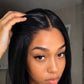Glueless Straight Short Bob HD Lace Pre Plucked Human Wig