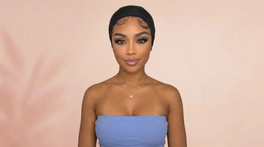 Before wearing Glueless Straight HD Lace Front Human Hair 220 Density