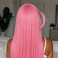 Hitori Gotoh Straight Pink Cosplay Wig