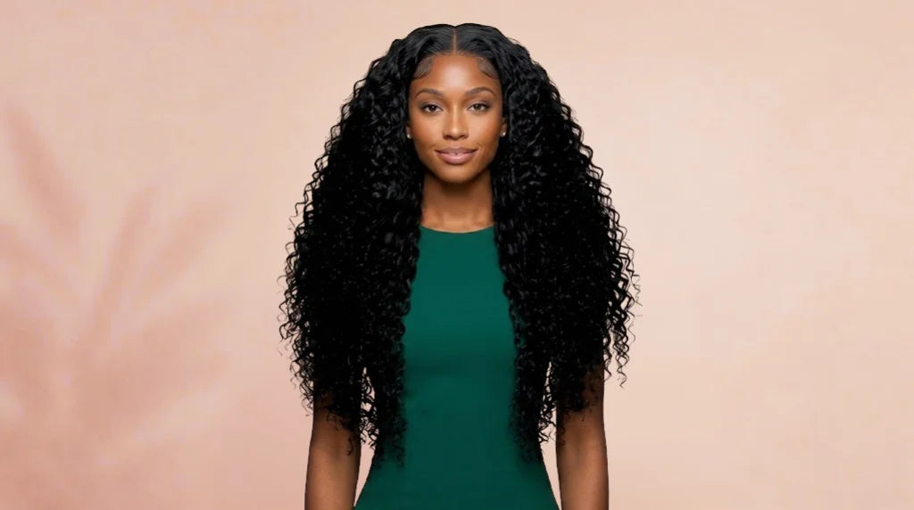 After wearing Jerry Curly Wave Human Hair