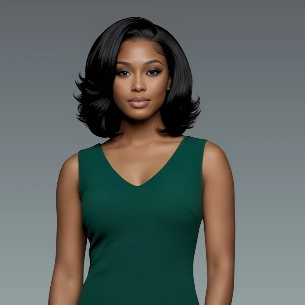 Kinky Straight HD Lace Wig – Glueless