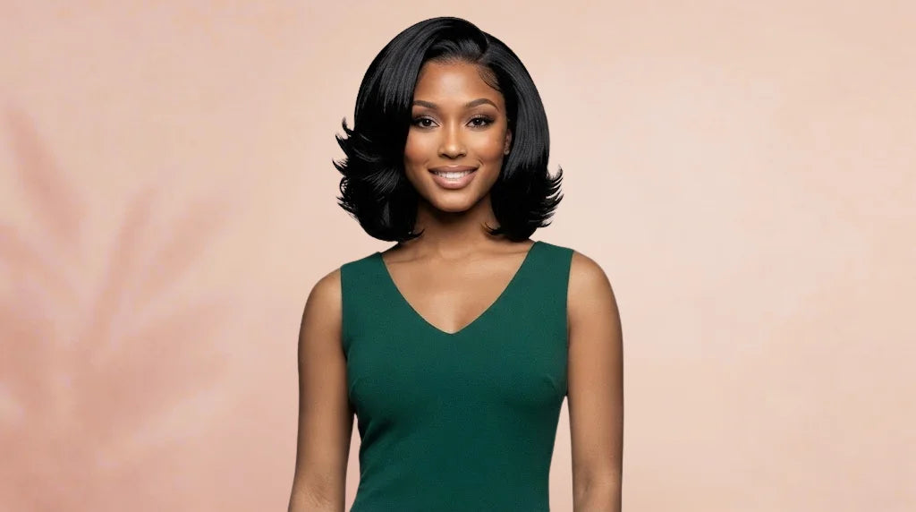 After wearing Kinky Straight HD Lace Wig – Glueless
