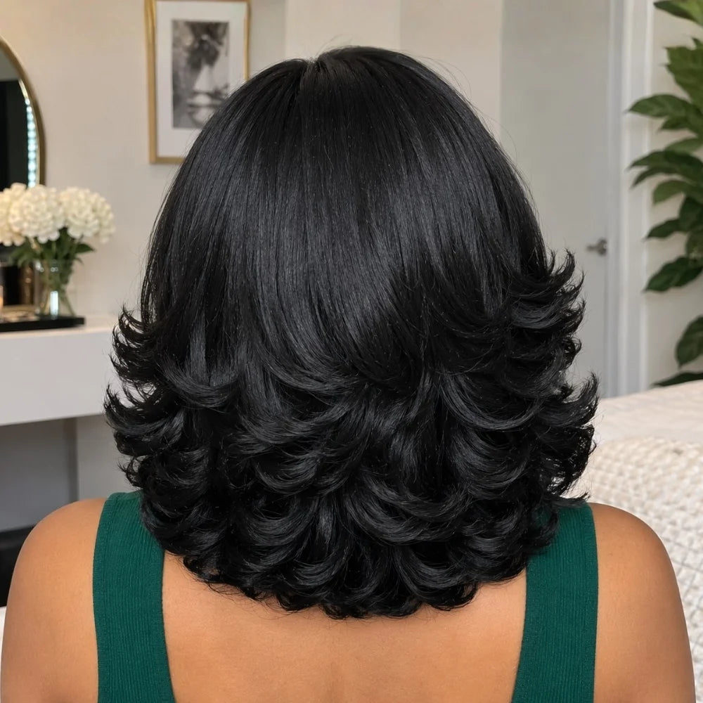 Kinky Straight HD Lace Wig – Glueless