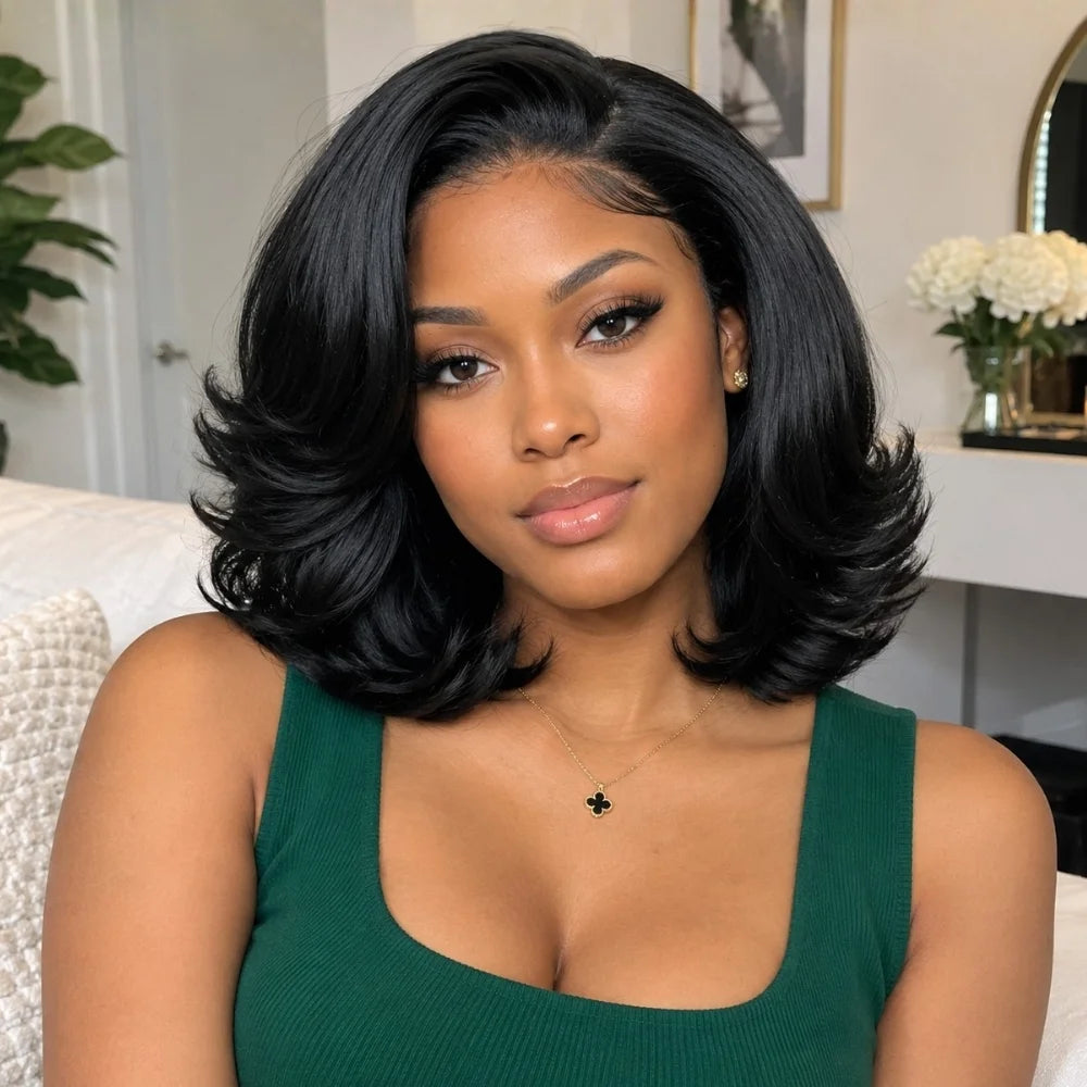 Kinky Straight HD Lace Wig – Glueless