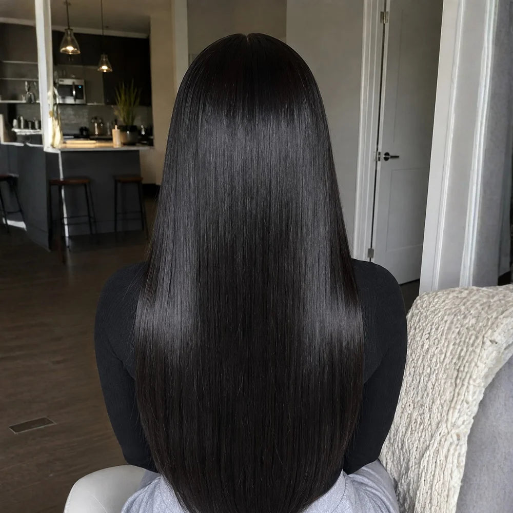 Long Straight Pre Plucked 13x6 / 360 HD Lace Front Wig