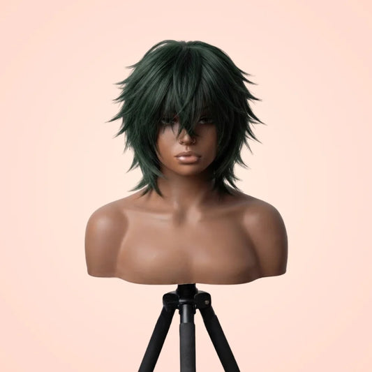 Maki Zenin Short Green Cosplay Wig