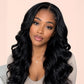 No Leave Out Body Wave V Part Remy Hair Wig