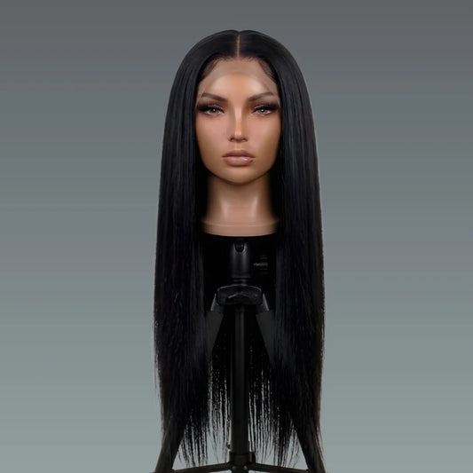 V-Part Straight Human Hair Wig