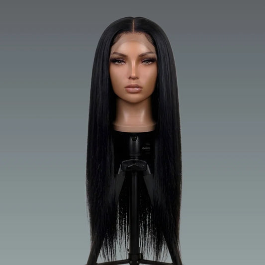 V-Part Straight Human Hair Wig