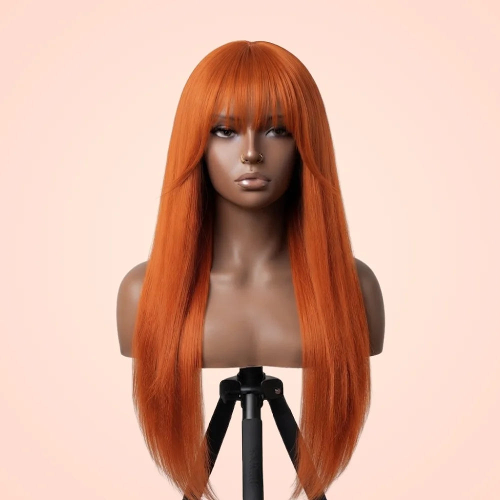 Orihime Inoue Super Long Orange Cosplay Wig
