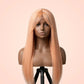Power Long Orange Pink Cosplay Wig