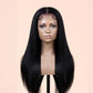 Pre Plucked Bone Straight Human Hair HD Lace Front Wig