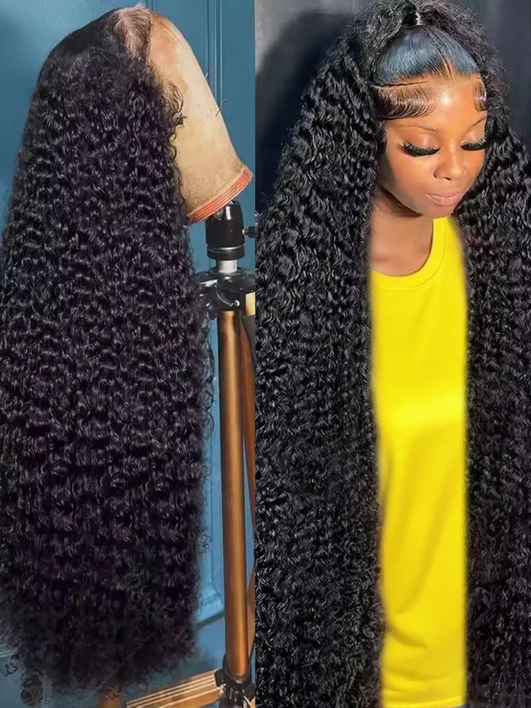 300% Density Curly Lace Wig