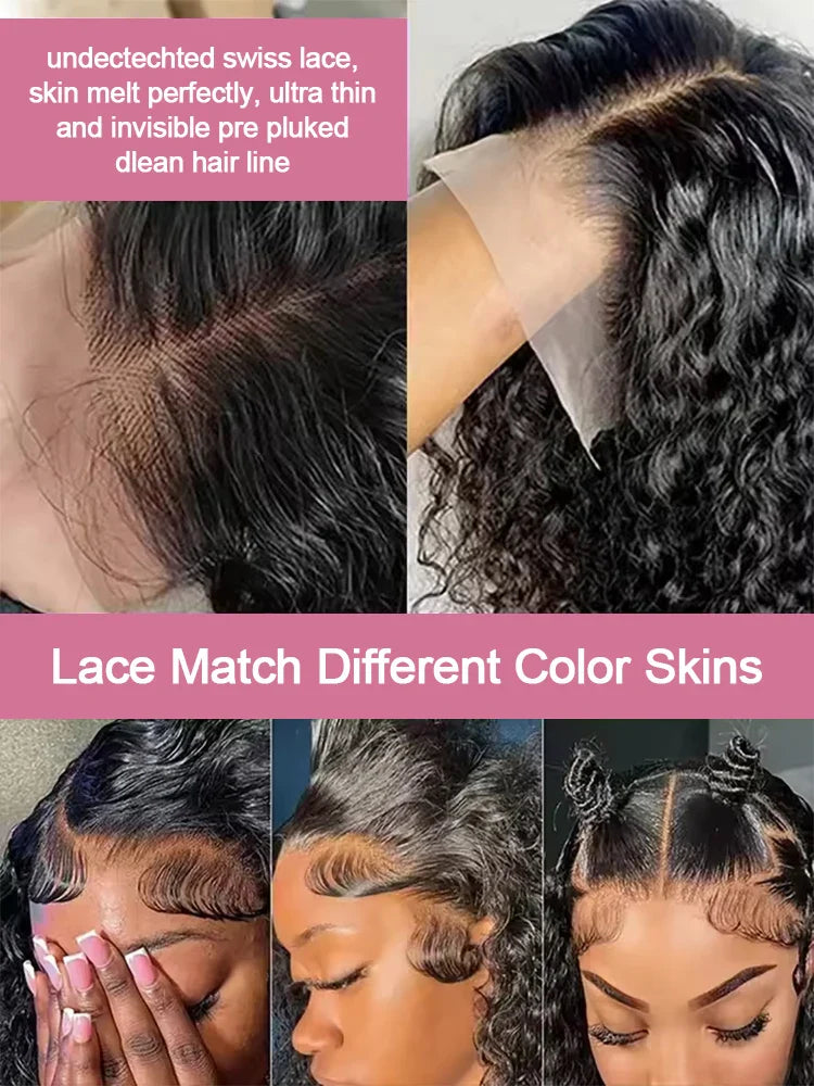 300% Density Curly Lace Wig