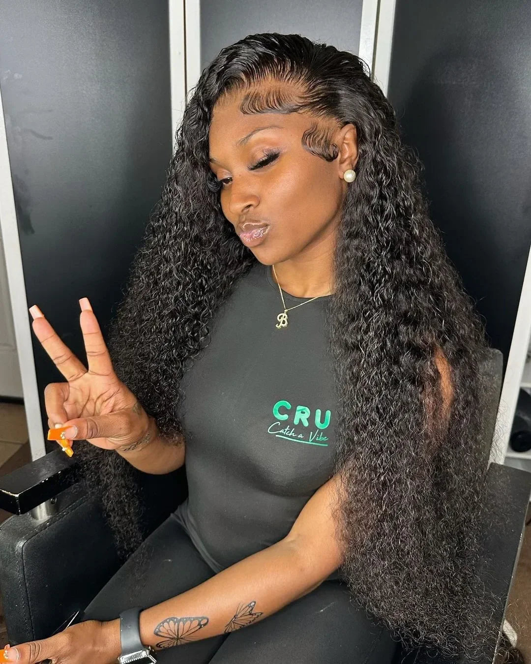 300% Density Curly Lace Wig