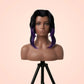 Shinobu Kocho Black Purple Gradient Cosplay Wig