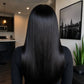 Straight Wig with Bangs – 180 Density