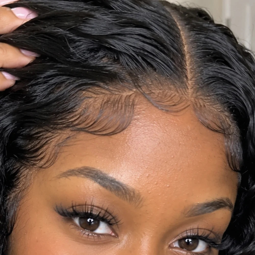 Transparent HD Deep Wave Wig