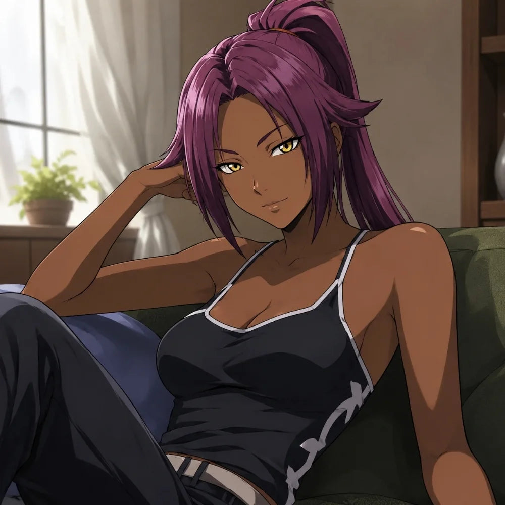 Yoruichi Shihouin Ponytail Cosplay Wig