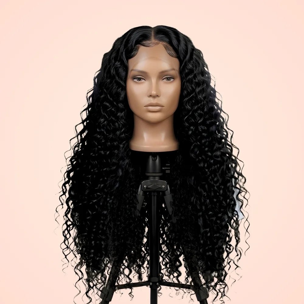 Transparent HD Deep Wave Wig - Wigour