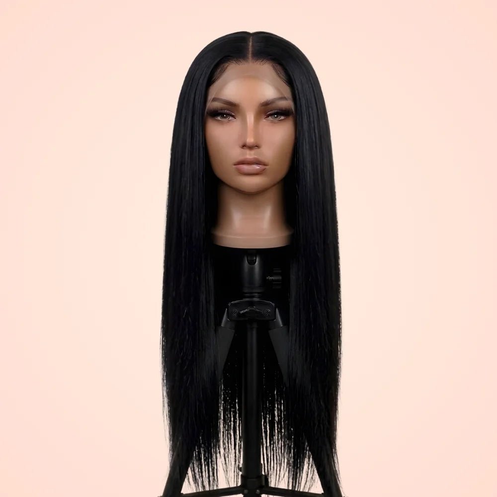 V-Part Straight Human Hair Wig - Wigour